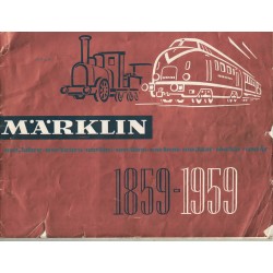 Catalogue MARKLIN 1859 1959...